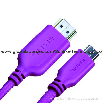 Licensed MHL Adapter, Supports All MHL Mobile and Tablet Devices